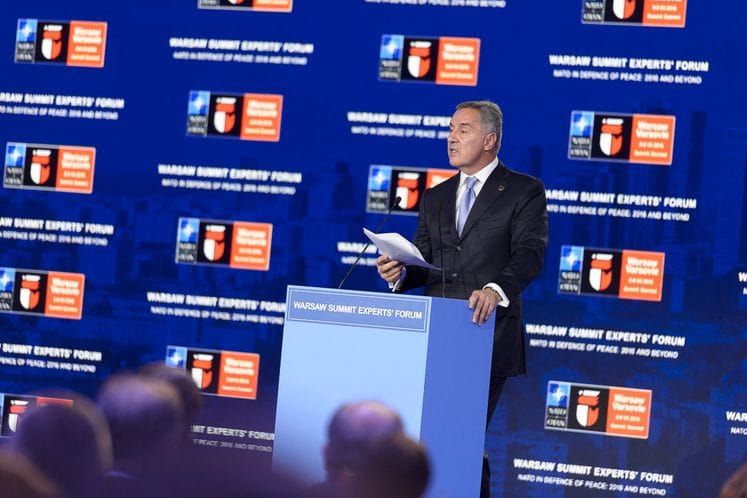 Varšava: Obraćanje predsjednika Vlade Mila Đukanovića na Forumu eksperata NATO Samita - „Uloga NATO u očuvanju mira“