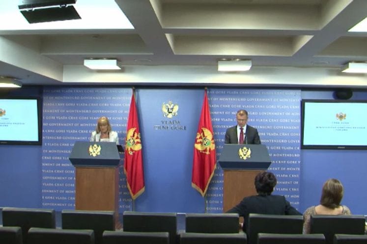 Održana konferencija za medije nakon 169. sjednice Vlade Crne Gore