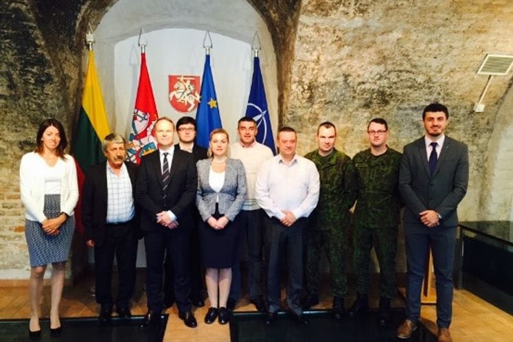 Delegacija Ministarstva odbrane i Generalštaba VCG boravila u studijskoj posjeti Viljnusu, povodom izgradnje integriteta