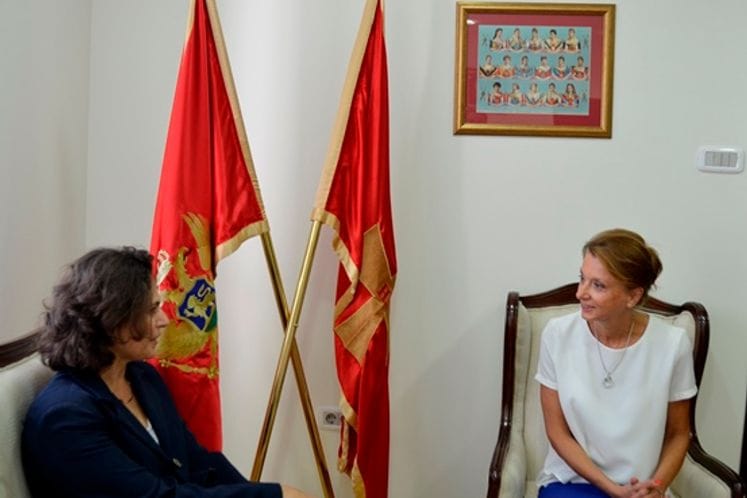 Susret ministra Pejanović- Đurišić i ambasadorke Izraela u Crnoj Gori