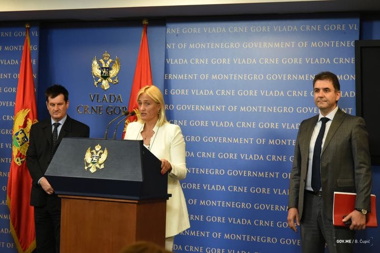 Održana konferencija za medije nakon 171. sjednice Vlade Crne Gore