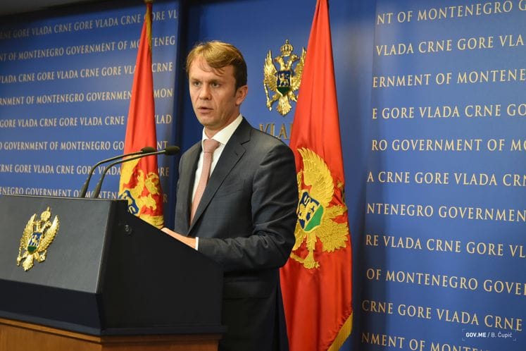 Održana konferencija za medije ministra finansija