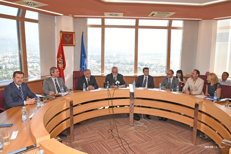 Potpredsjednik Lazović govorio na konferenciji za medije povodom završene aukcije spektra