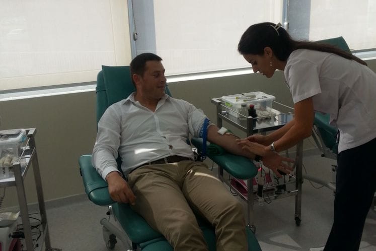 Zaposleni u Ministarstvu prosvjete dobrovoljno dali krv