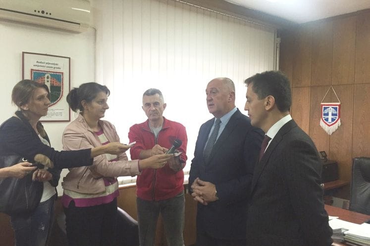 Saopštenje: Ministar Bošković boravio u radnoj posjeti Opštini Pljevlja