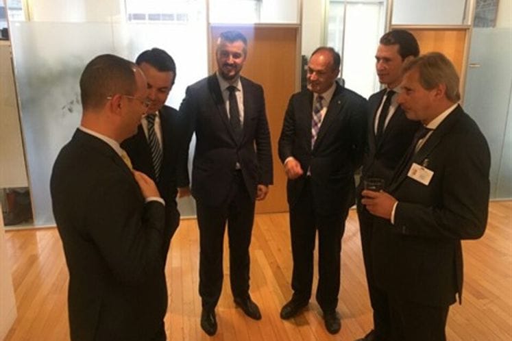 New York: Ambassador Pejović participates in meeting of foreign ministers of Austria and Western Balkans and Clinton Global Initiative