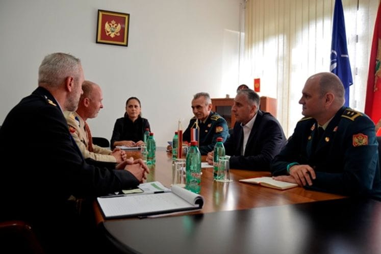 Mašulović u odvojenim posjetama primio vojne atašee Kraljevine Holandije i Republike Češke