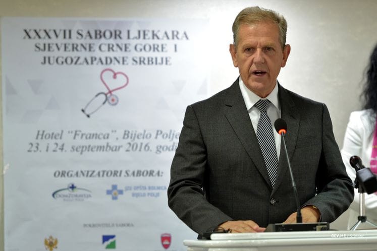 Ministar Šegrt otvorio 37. Sabor ljekara sjeverne Crne Gore i jugozapadne Srbije u Bijelom Polju