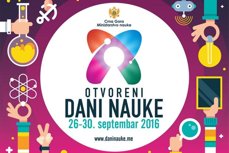 Najava: Svečanom akademijom na Cetinju otvaraju se 6. Otvoreni Dani Nauke