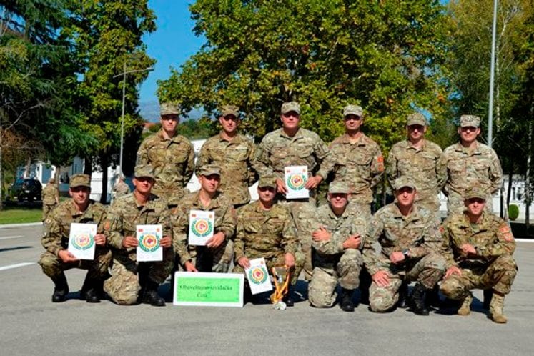 Završeno Jesenje sportsko prvenstvo VCG: Obavještajno-izviđačka četa najbolja u ukupnom plasmanu
