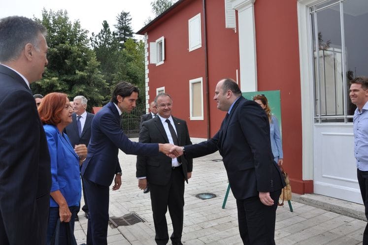 Saopštenje: Ministar Goranović dočekao zvaničnike San Marina