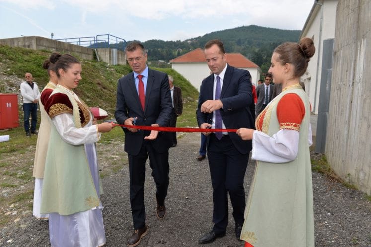 Saopštenje: Zvanično otvoren sistem za tretman kanalizacionog mulja na trščanim poljima u Mojkovcu