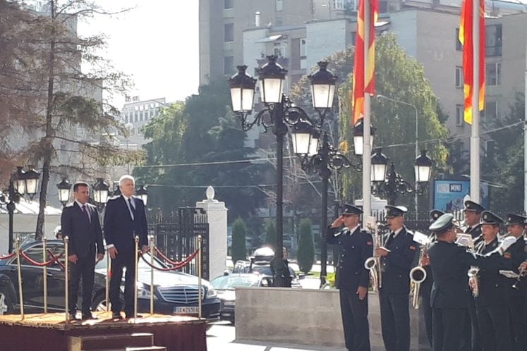 PM Marković pays official visit to Republic of Macedonia