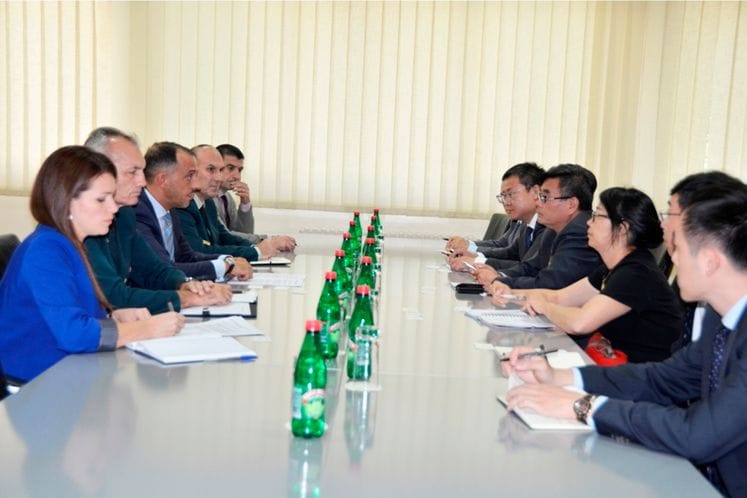 Delegacija Instituta za međunarodne studije NR Kine kod Ivanovića