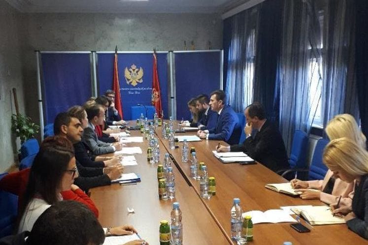 Državni sekretar Dragan Pejanović sa delegacijom Evropskog komiteta za sprečavanje mučenja i nečovječnog i ponižavajućeg postupanja i kažnjavanja