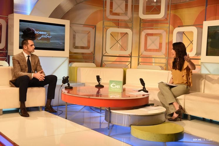 Ministar Radulović u Jutarnjem programu: Brendirali smo sjeverni dio naše obale, sada brendiramo i južni