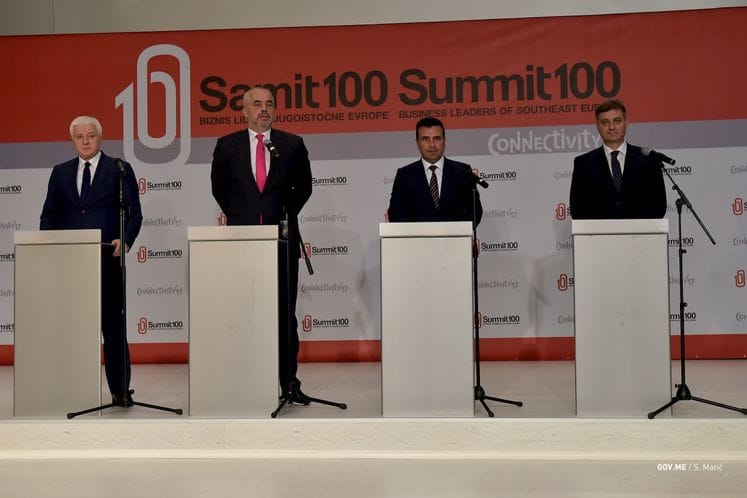 Skopje – PM Marković at press conference: Intensive meetings are best way to achieve common goal: peaceful and prosperous life of our citizens