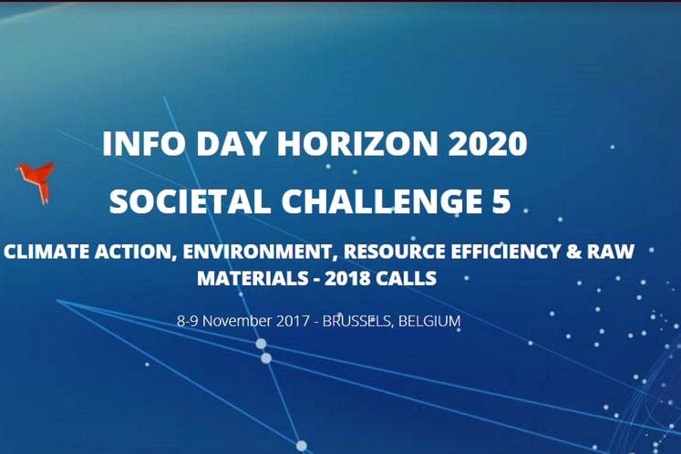 Info dan o H2020 društvenom izazovu 5: Klimatska akcija, životna sredina, efikasnost resursa i sirovine (Climate action, environment, resource efficiency and raw materials)