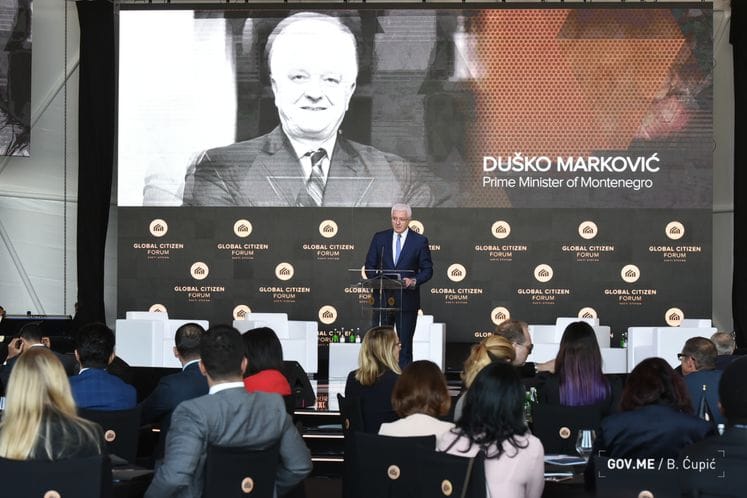 PM Marković opens Global Citizen Forum: Building open society creates conditions for Montenegrin citizens to become global citizens
