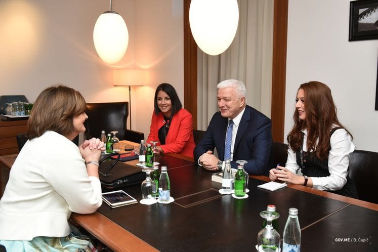 PM Marković meets with Cherie Blair: Mutual interest for cooperation on strengthening capacities in legal matters is expressed