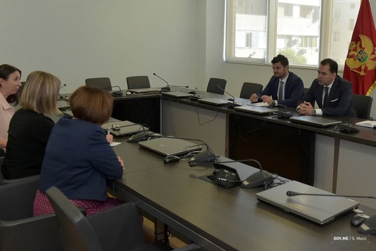 DPM Pažin hosts French Senator Conway-Mouret