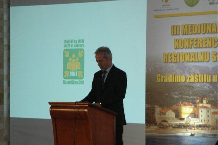 SAOPŠTENJE: Otvorena regionalna konferencija “Gradimo zaštitu i zdravlje na radu za XXI vijek“