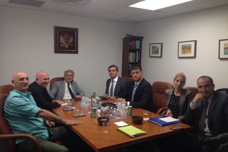 PREDSTAVNICI UPRAVE SASTALI SE SA PREDSTAVNICIMA BOŠNJAČKOG SAVEZA CRNE GORE - NJUJORK