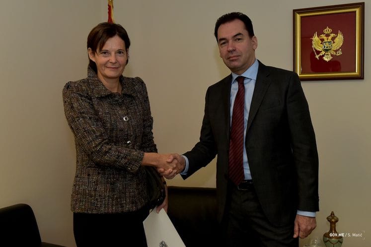 Susret potpredsjednika Pažina i ambasadorke Austrije Janković: Crna Gora lider u procesu evropske integracije