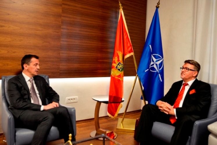 Bošković sa Grubišićem: Zadovoljstvo što su Crna Gora i Republika Hrvatska postale saveznice u okviru Alijanse