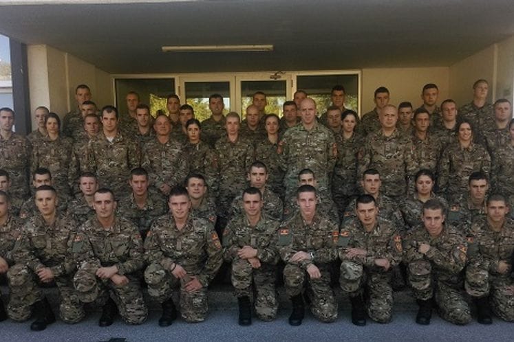 Svečani početak obuke nove generacije profesionalnih vojnika
