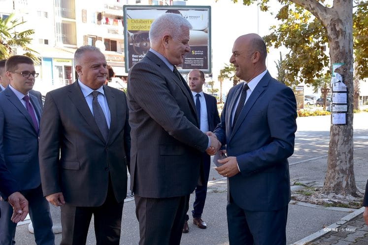 Predsjednik Vlade Duško Marković u radnoj posjeti Opštini Ulcinj
