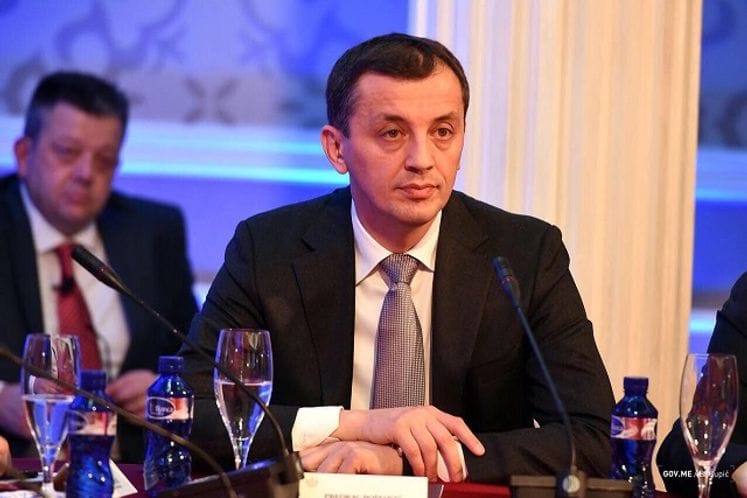 Ministar Bošković na konferenciji za medije povodom prve godine 41. Vlade Crne Gore