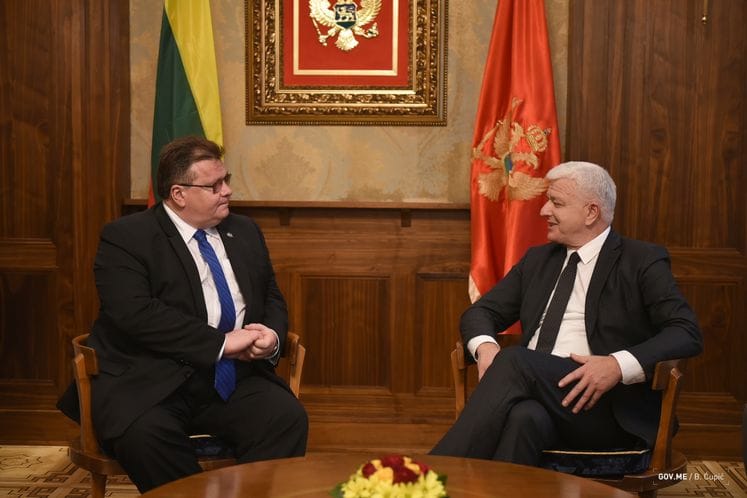 PM Marković hosts Lithuanian Foreign Minister Linkevičius: Western Balkans' stability is important for secure and whole Europe