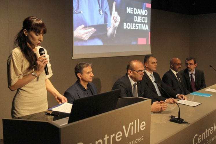 SAOPŠTENJE: Promovisan video spot o značaju vakcinacije u okviru kampanje „Ne damo djecu bolestima“