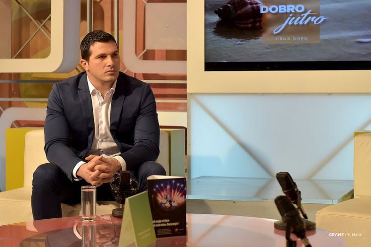 Ministar Janović na TV CG: Sportska godina na izmaku bila izuzetno uspješna