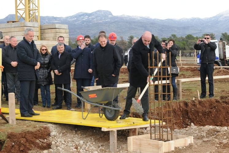 Postavljanje kamena temeljca doma za stare osobe „Konik – Stari Aerodrom III“ u Podgorici