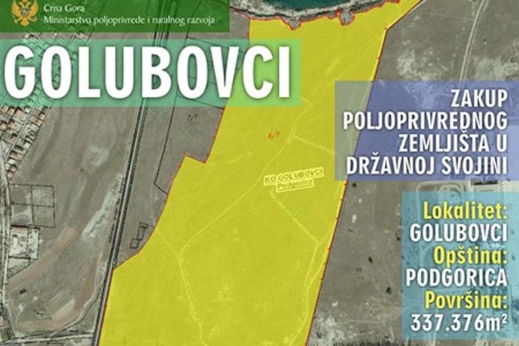 Committe for valorisation of agricultural land announces three new public invitations for long-term lease