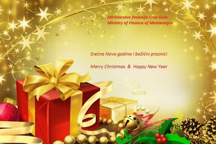 Ministarstvo finansija vam želi srećne praznike