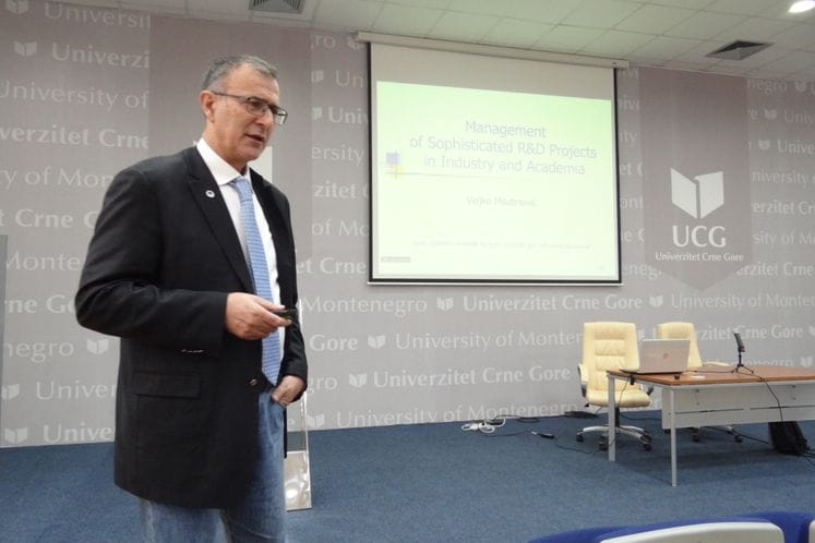Održano predavanje profesora dr Veljka Milutinovića o upravljanju EU projektima