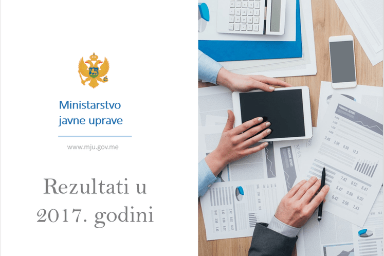 Prezentacija o rezultatima rada Ministarstva javne uprave za 2017. godinu