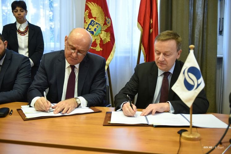 Potpisan Ugovor o kreditu sa EBRD-om za rekonstrukciju tri magistralna pravca u Crnoj Gori