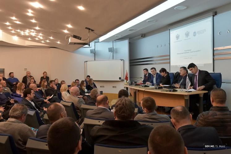 Sekretar MUP-a i Nacionalni koordinator za NATO Dragan Pejanović učestvovao na panel diskusiji na temu ,,Sistem privatne bezbjednosti - Izazovi i perspektive"