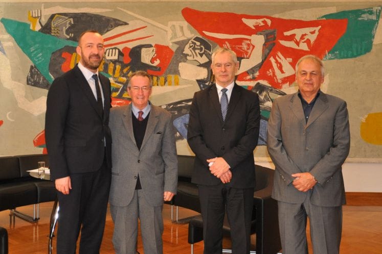 Susret ministra Ljumovića sa predstavnicima Bokeljske mornarice