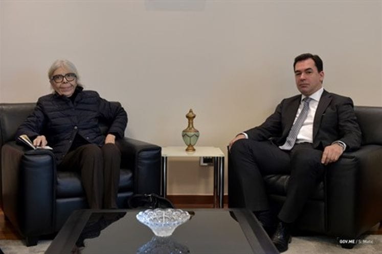 DPM Zoran Pažin meets with Head of OSCE Mission Maryse Daviet