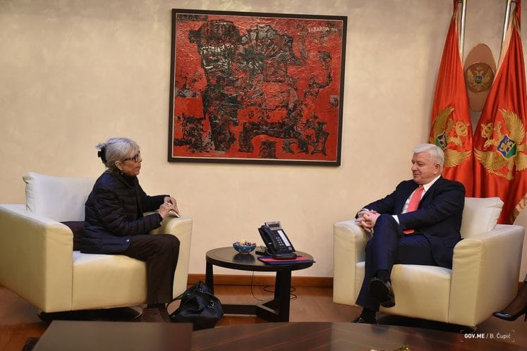 Prime Minister Marković hosts newly appointed Head of OSCE Mission to Montenegro Maryse Daviet