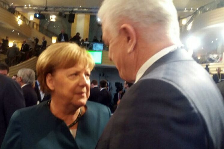 Minhen: Predsjednik Marković kratko razgovarao sa Angelom Merkel i Majklom Pensom