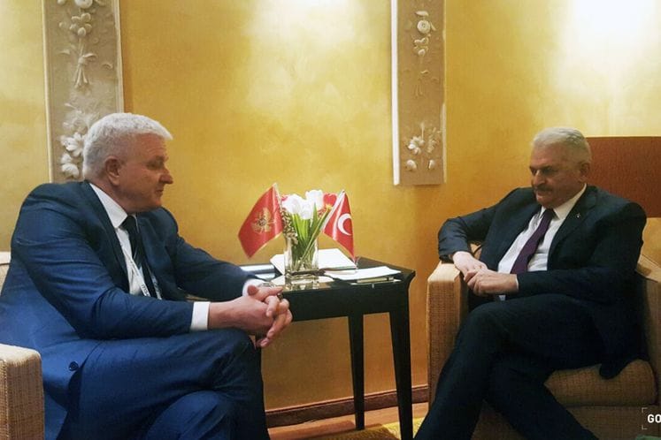 Munich: PM Marković meets with his Turkish counterpart Yildirim – Montenegro and Turkey to boost economic cooperation