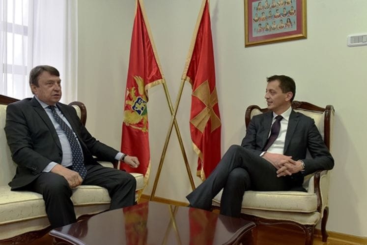 Meeting Bošković – Tcherveniakov: Strong support of the Republic of Bulgaria to Montenegro on its Euro-Atlantic path