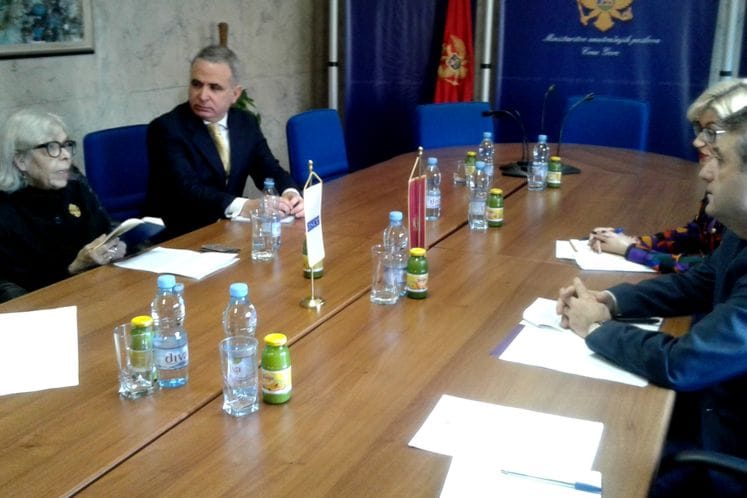 Nuhodžić – Davije: Nastavak partnerstva Ministarstva unutrašnjih poslova i Misije OEBS-a u Crnoj Gori u reformskim procesima