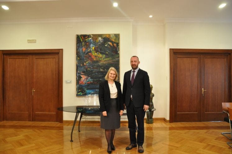 Ministar Ljumović i ambasadorka Poljske Tatažinjska razgovarali o nastavku saradnje u kulturi